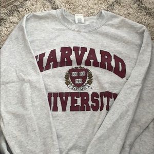 Harvard sweatshirt